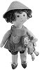 Amy & her small doll