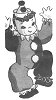 Wheeler Clown Doll