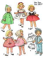 20" Doll Wardrobe