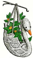 Crocheted Swans