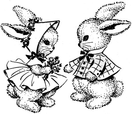 Peter Rabbit with Wife