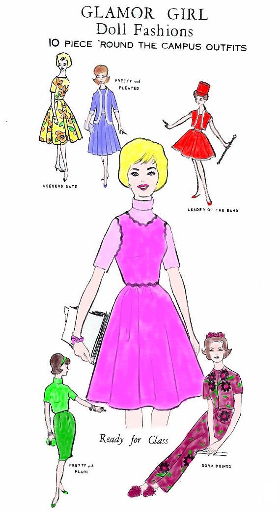 Barbie School Clothes