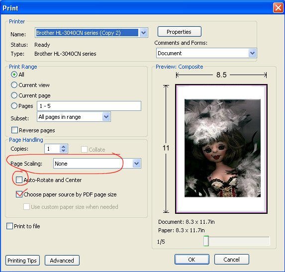 Printing PDF